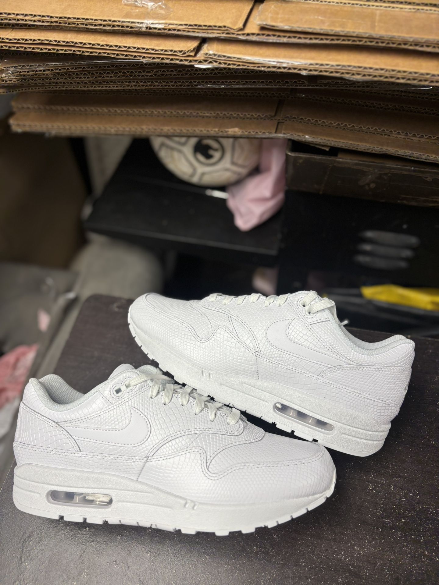 Nike Air Max 1 Premium White Snakeskin