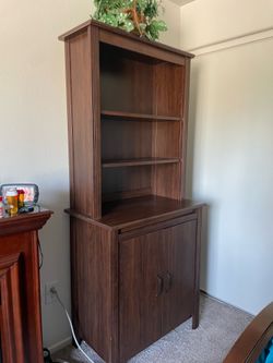 Bookcase with storage