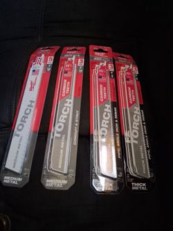 Milwaukee Sawzall blades 5pack. 3pack