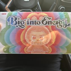 Labubu Big into Energy Boxes