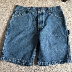 Carpenter Wrangler Jean Shorts