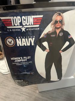 Top Gun Women's Pilot Jumpsuit Costume