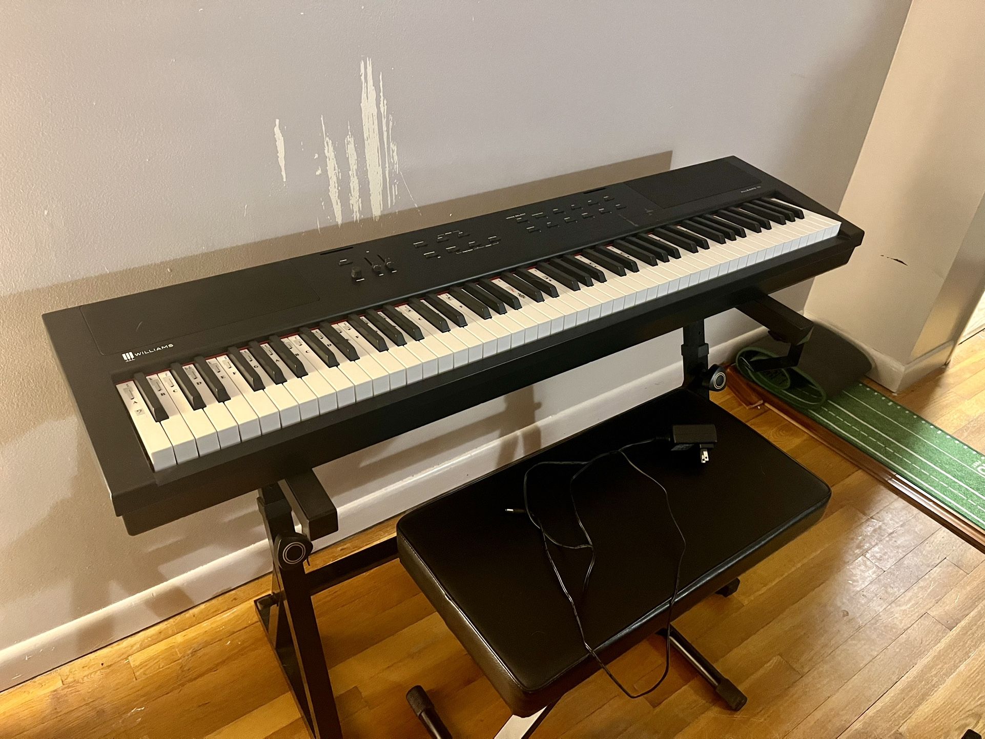Williams Allegro 3 (III) Digital Piano – Weighted Keys – Stand and Bench