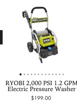 RYOBI Pressure Washer