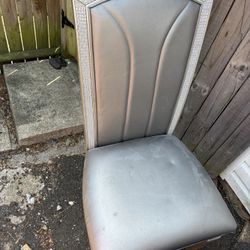Silver Diamond Dining Room Chairs