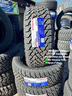 275/55r20 Atlander All Terrain New Set of Tires Installed and Balanced Set de Llantas Nuevas Instaladas y Balanceadas