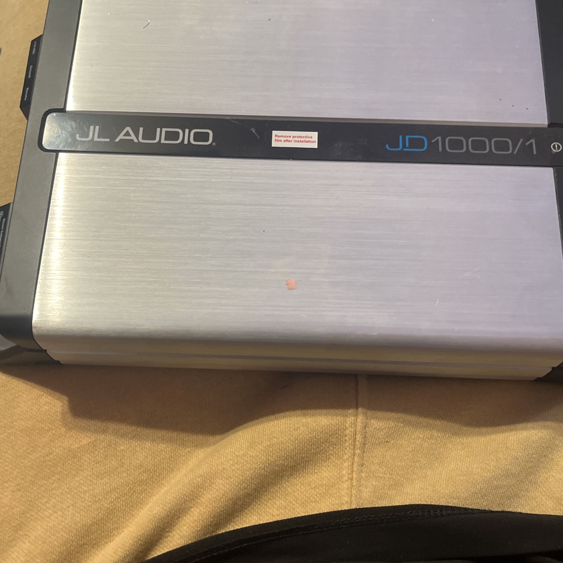 Jl Audio Car Amp
