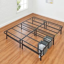 Amazon Basics Queen Bed Frame 14 Inch Foldable
