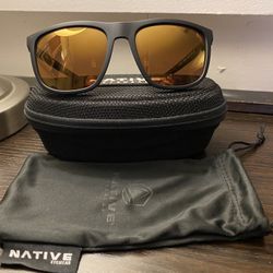 Native Eyewear Mesa Polarized Matte Black Frame