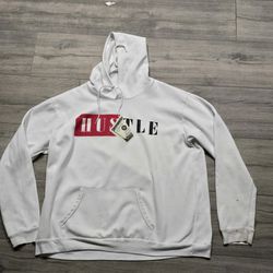 Hustle Graphic Streetwear Hoodie Mens Size 2xl