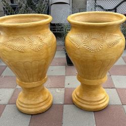 New Flower Pots Made Out Of Clay Perfect Gift 