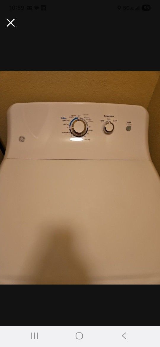 GE Electric Dryer- $250- Age 4yrs