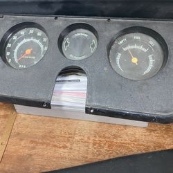 1970 Chevy C10 Or GMC Jimmy Gauge Cluster