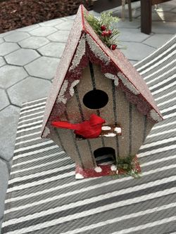 Birdhouse Tree Topper 