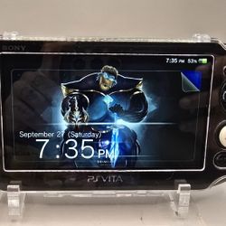 Sony ps vita 2000 Black and brown Gb sd card