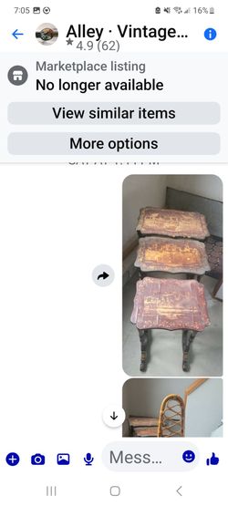 Older vintage furniture