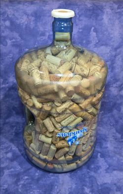 5 Gallon Water Bottle 780 Used Wine Corks