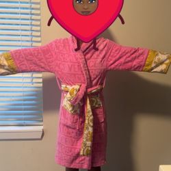 Pink Versace Robe
