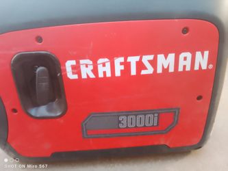 Craftsman 3000i generator 4 sale