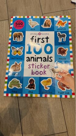Priddy Books First 100 Animals Sticker Book