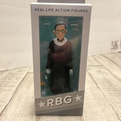 RUTH BADER GINSBURG RGB Real Life Action Figure FCTRY Lawyer Christmas Present