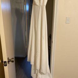 Beige Wedding Dress 