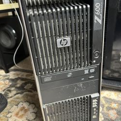 HP Z600 Workstation + 32” Samsung 4K Curved Display