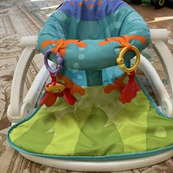 Fisher-Price frog Sit Me Up, Portable Baby Seat 