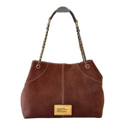 Marc Jacobs The Large Plaza Tote Shoulder Bag In Cognac 
