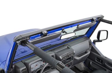 Header Windshield Channel for 97-06 Jeep Wrangler TJ & Unlimited