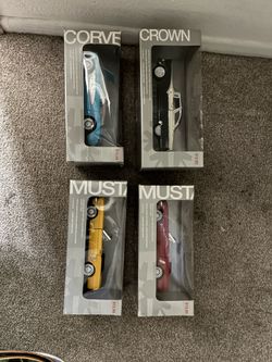 Die cast cars 1:24 scale lot of 6
