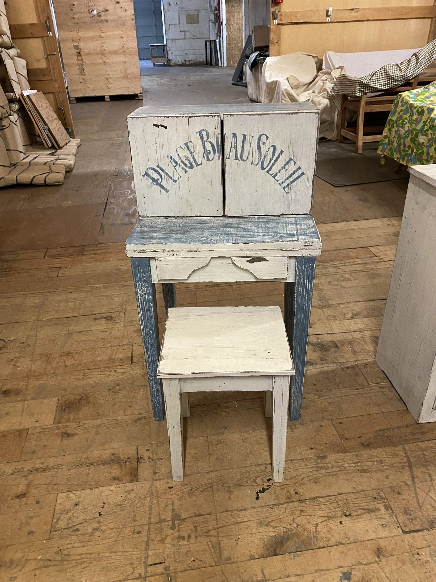 Children’s Small Desk French Themed (new)