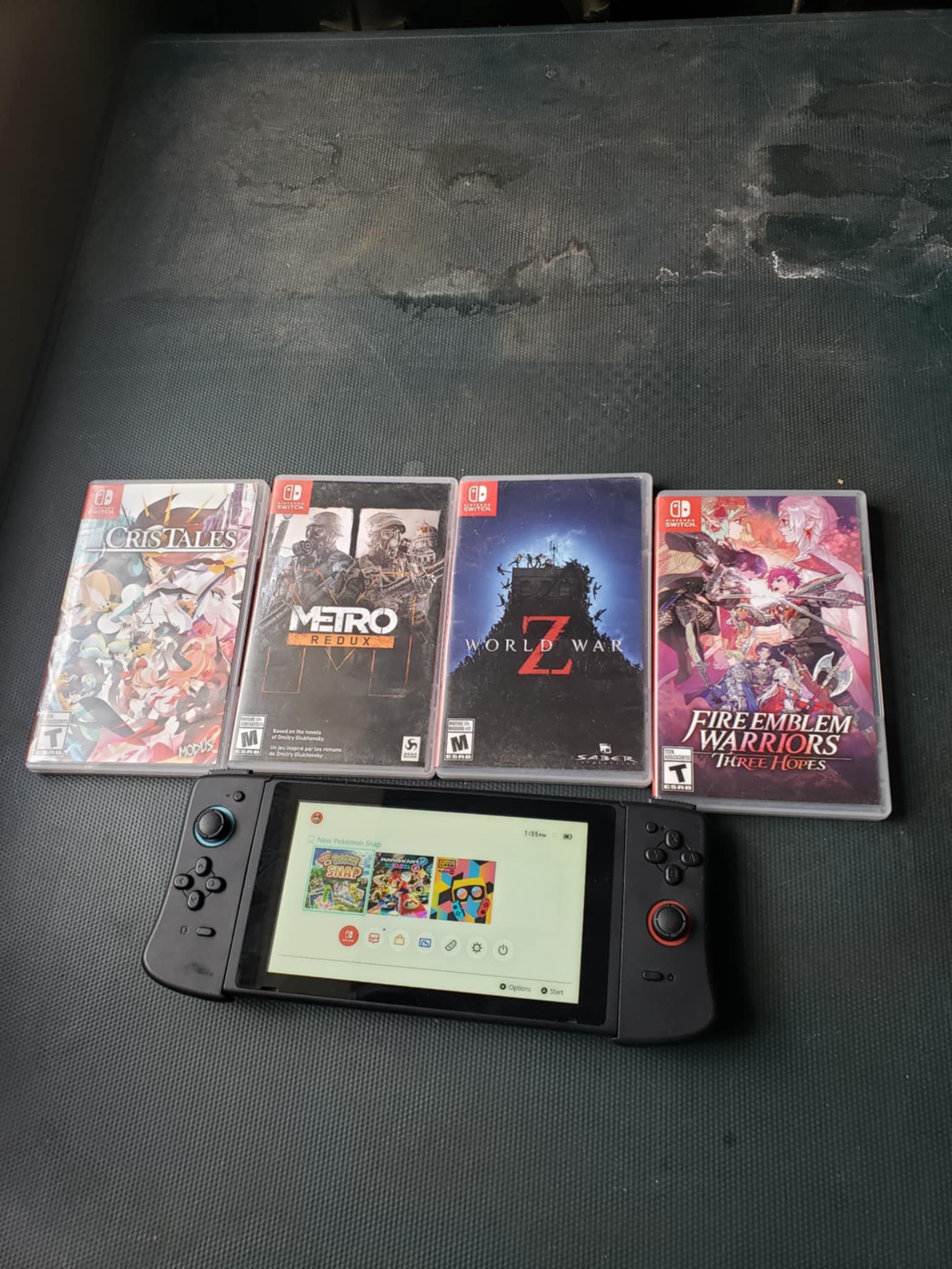 $175! 256GB Nintendo switch v2 2020 With 0 Games, & Charger only. $30! Per Game or 4 For $100!. So all $275! With 4 Games