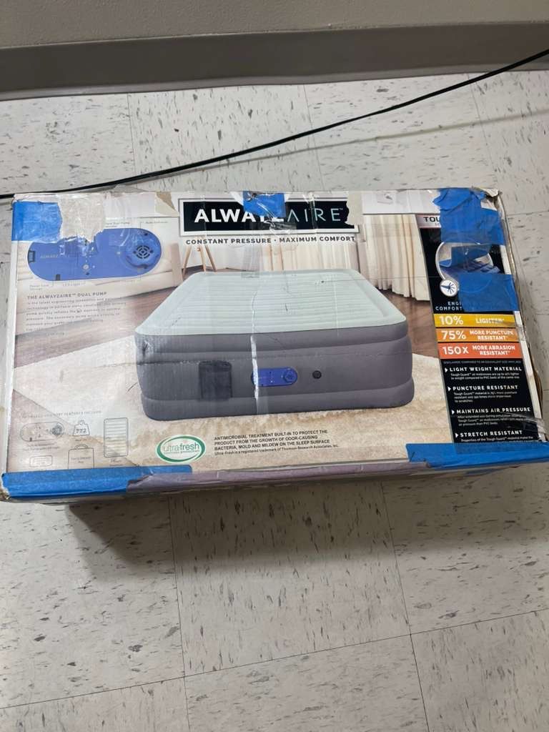 Inflatable air mattress / Colchón inflable