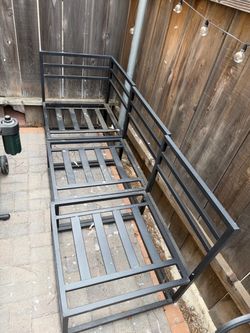 Outdoor lounge frame