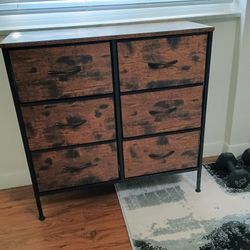 Fabric Drawer Dresser 