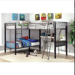 Brand New Triple L Shaped Bunk Bed Take Home Today With $39