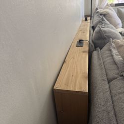 Custom Behind-the-Couch Console Table w/ Power & USB-Built To Fit