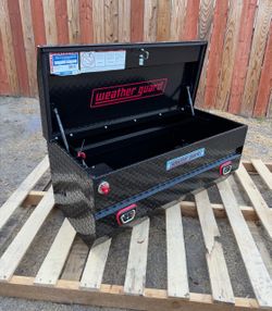 Weather Guard - UNIVERSAL Compact All Purpose Tool Chest / Tool Box -For Trucks , Boats Trailers with Key 🔑
