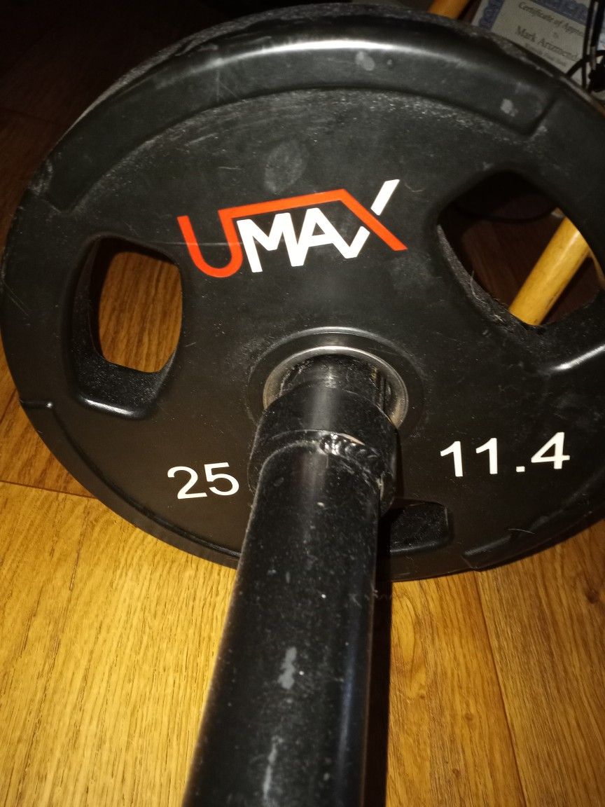 Umax  Weights  & Curl Bar