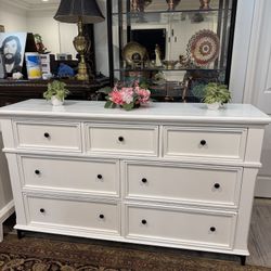Large White Dresser Wooden