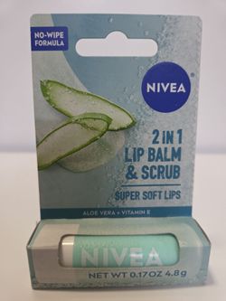 Nivea lip balm & scrub
