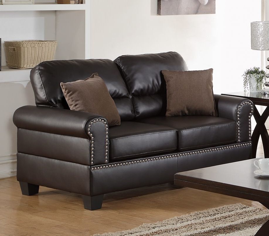 New Espresso Love Seat / Free Delivery