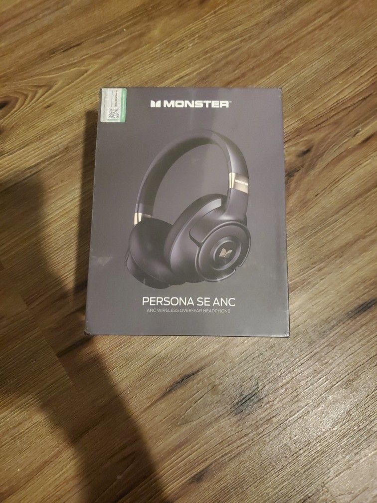 MONSTER HEADPHONES PERSONA SE ANC Brand New