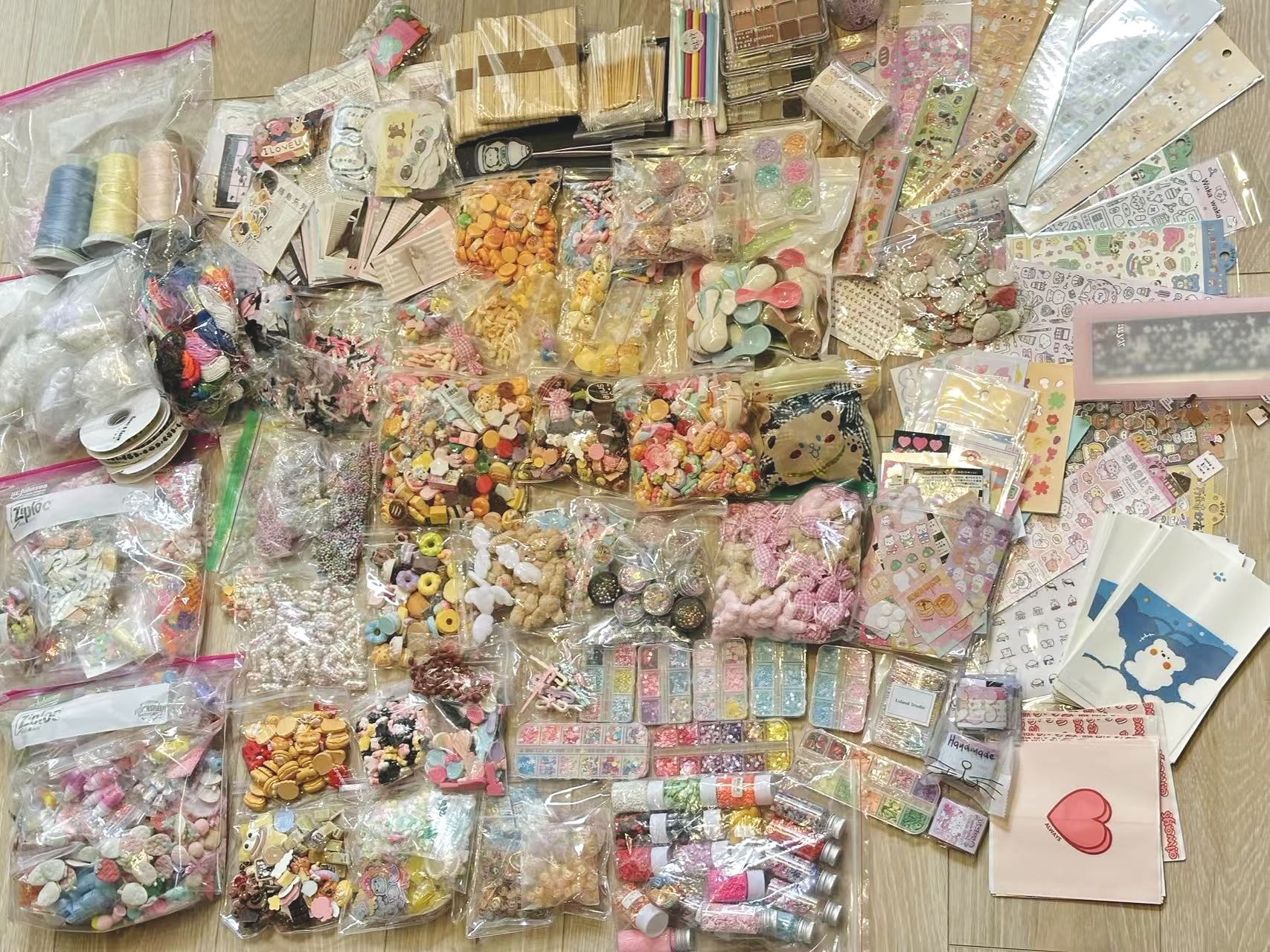 Craft Materials And Supplies Bundle For Resin Art Squishies Etc