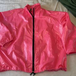 Vintage Neon Pink 90s Jacket - Underwets