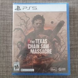 The Texas Chain Saw Massacre Ps5 PlayStation 5 Brand New Factory Sealed 