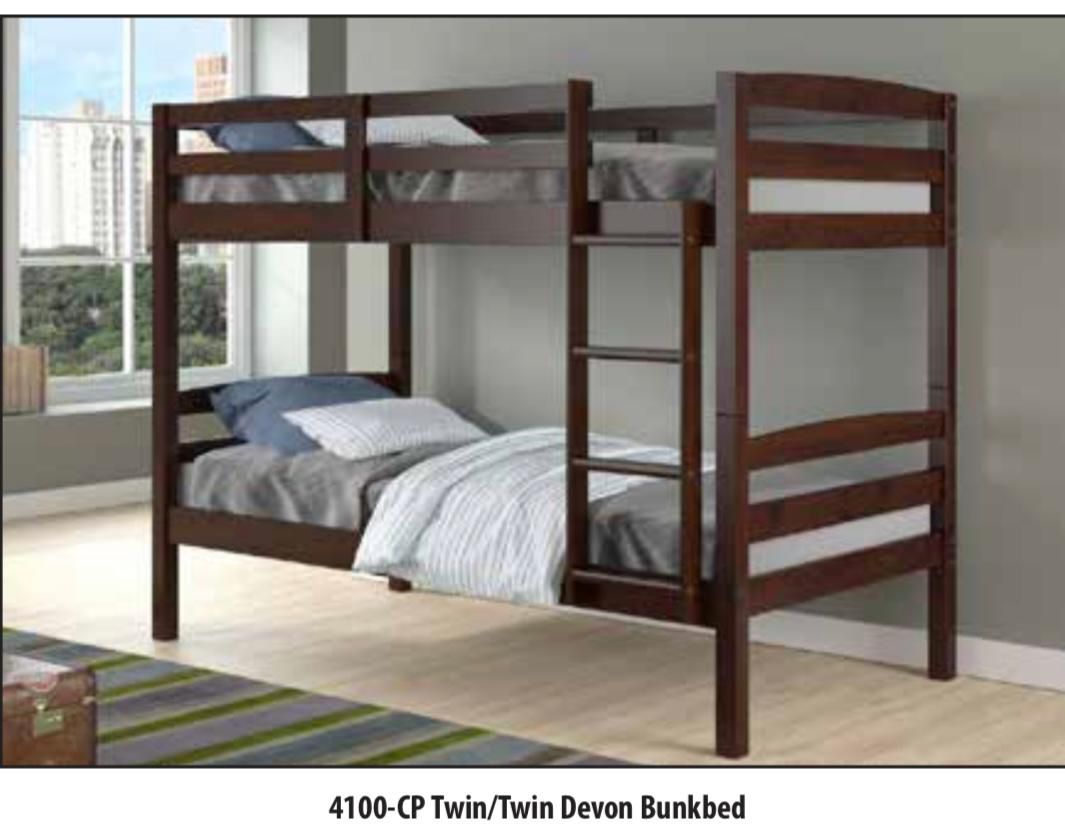 New Bunk Bed Wht Matres For $489