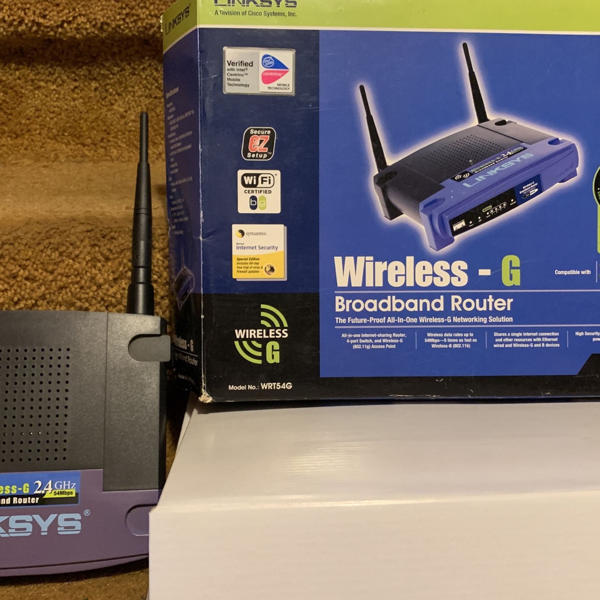 Linksys WirelessG 2.4 ghz Broadband router
