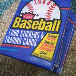 Fleer Wax Pack Baseball Cards
